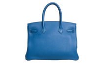 HERMÈS BIRKIN 30 TOGO BLEU COBALT PALLADIUM HDWR