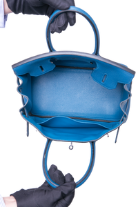 HERMÈS BIRKIN 30 TOGO BLEU COBALT PALLADIUM HDWR
