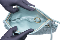 BOTTEGA GEMELI MEDIUM INTRECCIATO SAGE GREEN