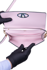VALENTINO THE BOLD WALLET ON STRAP BLUSH