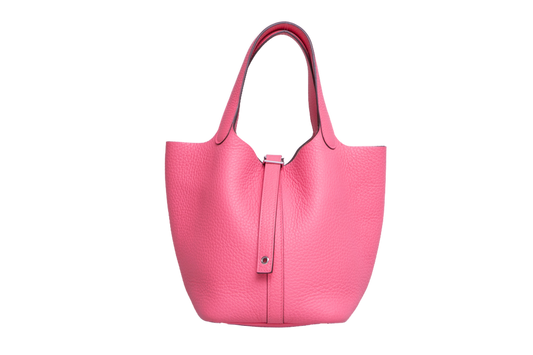 HERMÈS PICOTIN 18 LOCK CLEMENCE ROSE AZALEE