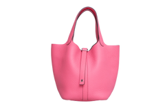 HERMÈS PICOTIN 18 LOCK CLEMENCE ROSE AZALEE