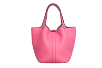 HERMÈS PICOTIN 18 LOCK CLEMENCE ROSE AZALEE