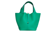 HERMÈS PICOTIN LOCK 22 MENTHE CLEMENCE