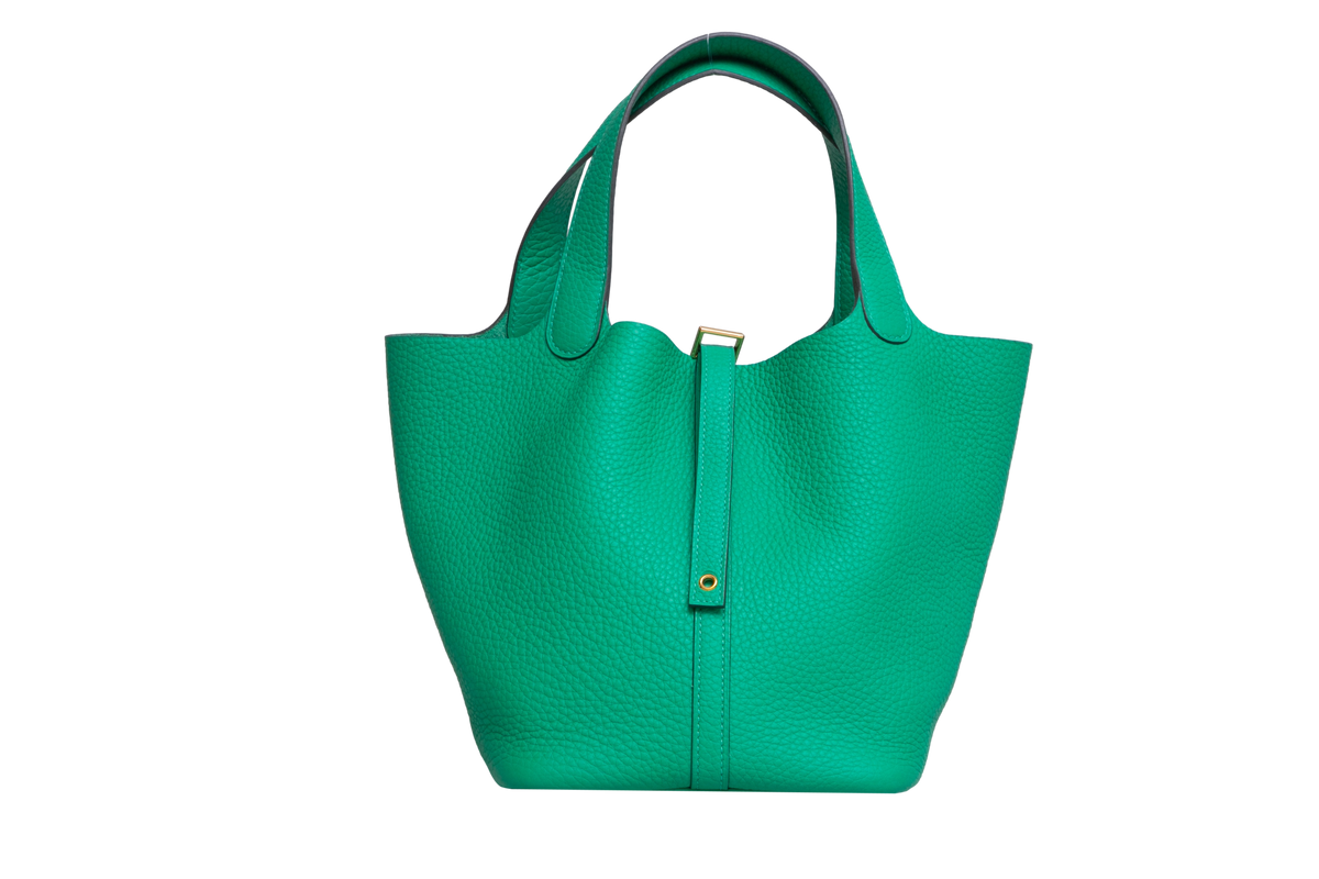 HERMÈS PICOTIN LOCK 22 MENTHE CLEMENCE