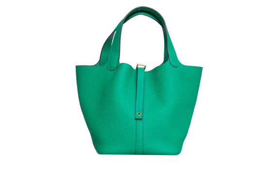 HERMÈS PICOTIN LOCK 22 MENTHE CLEMENCE