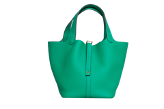 HERMÈS PICOTIN LOCK 22 MENTHE CLEMENCE