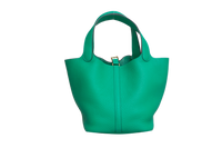 HERMÈS PICOTIN LOCK 22 MENTHE CLEMENCE