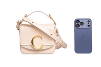 CHLOÉ C MINI SQUARE CREAM