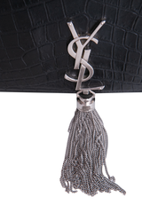 YSL KATE TASSEL EMBOSSED BLACK