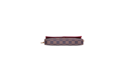 LV POCHETTE FELICIE GM DAMIER ÉBÈNE ROUGE