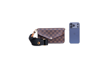 LV POCHETTE FÉLICIE DAMIER ÉBÈNE