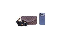 LV POCHETTE FÉLICIE DAMIER ÉBÈNE
