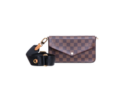 LV POCHETTE FÉLICIE DAMIER ÉBÈNE