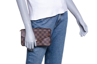 LV POCHETTE FÉLICIE DAMIER ÉBÈNE