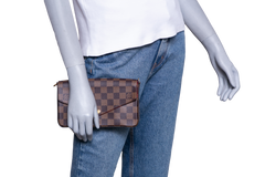 LV POCHETTE FÉLICIE DAMIER ÉBÈNE