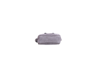 FERRAGAMO RAINBOW VARA BOW CAMARA BAG SUEDE GRAY