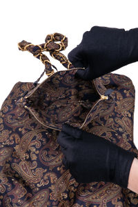 YSL AMALIA SILK PAISLEY