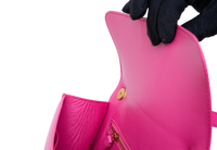 YSL CARRÉ SHOULDER BAG LEATHER PINK