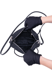PRADA NYLON QUILTED CROSSBODY BLACK