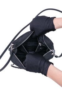 PRADA NYLON QUILTED CROSSBODY BLACK