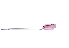 BALENCIAGA HOURGLASS CROCO EMBOSSED LILAC