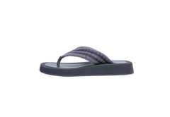 THE ROW GINZA FLIPFLOP DENIM BLACK - 36 BR