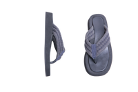 THE ROW GINZA FLIPFLOP DENIM BLACK - 36 BR