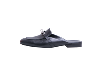 HERMÈS MULE OZ GOATSKIN NOIR - 36 BR