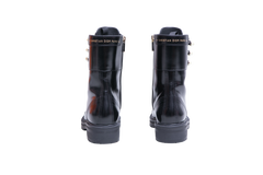 DIOR BOOTS D-STRIKE FAUX PEARL ACCENTS B - 37 1/2 BR