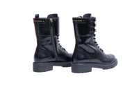 DIOR BOOTS D-STRIKE FAUX PEARL ACCENTS B - 37 1/2 BR
