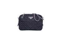 PRADA NYLON QUILTED CROSSBODY BLACK