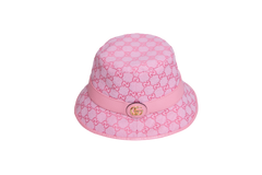GUCCI BUCKET HAT GG CANVAS PINK