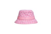 GUCCI BUCKET HAT GG CANVAS PINK