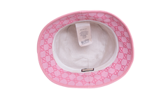 GUCCI BUCKET HAT GG CANVAS PINK