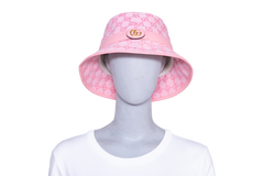 GUCCI BUCKET HAT GG CANVAS PINK