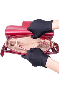 GUCCI HORSEBIT 1955 MEDIUM LEATHER RED