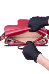GUCCI HORSEBIT 1955 MEDIUM LEATHER RED
