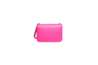 YSL CARRÉ SHOULDER BAG LEATHER PINK