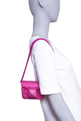 DESAPEGO JUJU NORREMOSE VALENTINO ONE STUD MINI PINK CRYSTALS