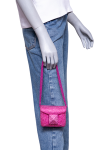 DESAPEGO JUJU NORREMOSE VALENTINO ONE STUD MINI PINK CRYSTALS