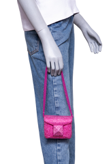 DESAPEGO JUJU NORREMOSE VALENTINO ONE STUD MINI PINK CRYSTALS