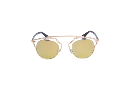 DIOR SO REAL METAL/ACETATE BLACK LENSES