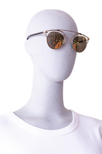 DIOR SO REAL METAL/ACETATE BLACK LENSES