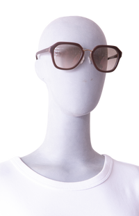 PRADA CINEMA GEOMETRIC ACETATE GREY