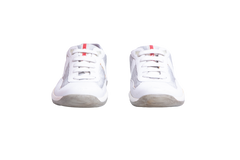 PRADA SNEAKER AMERICA'S CUP BIKER WHITE ARGENTO - 40 BR