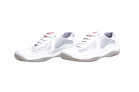PRADA SNEAKER AMERICA'S CUP BIKER WHITE ARGENTO - 40 BR