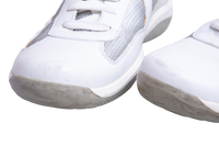 PRADA SNEAKER AMERICA'S CUP BIKER WHITE ARGENTO - 40 BR