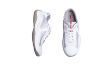 PRADA SNEAKER AMERICA'S CUP BIKER WHITE ARGENTO - 40 BR