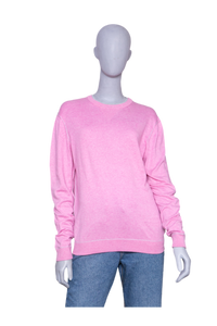 ZEGNA SPORT SWEATER CREW-NECK PINK